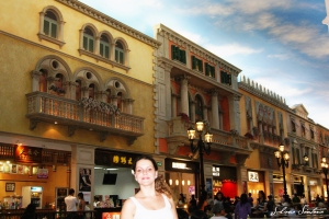 Praça de Alimentação do Hotel em Macau.