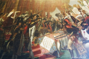 Quadro de Napoleão Bonaparte.