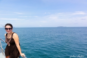 Barco de Phuket para Phi Phi.